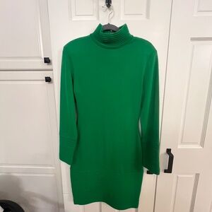 LILLIE RUBIN KNEE LENGTH WOOL SWEATER DRESS